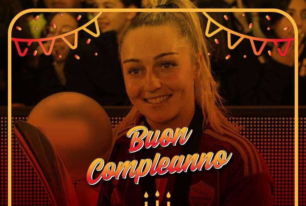 La Golden Girl che ha aperto le marcature nel match che ha regalato lo scudetto alla Roma: tanti auguri Giada. GRAFICA!