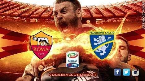 Roma-Frosinone - La copertina