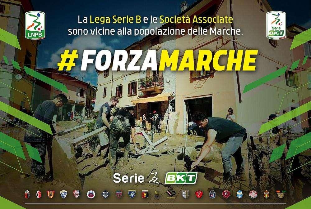 Serie B, al via campagna #Forza Marche
