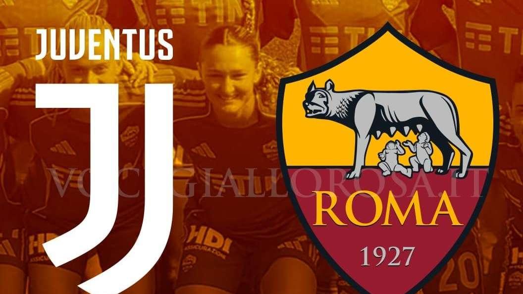 Serie A Women's Cup - Juventus-Roma - La copertina del match. GRAFICA!