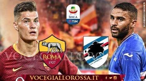Roma-Sampdoria - La copertina. GRAFICA!
