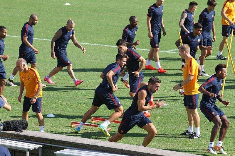 TRIGORIA - La rifinitura della Roma. La photogallery!
