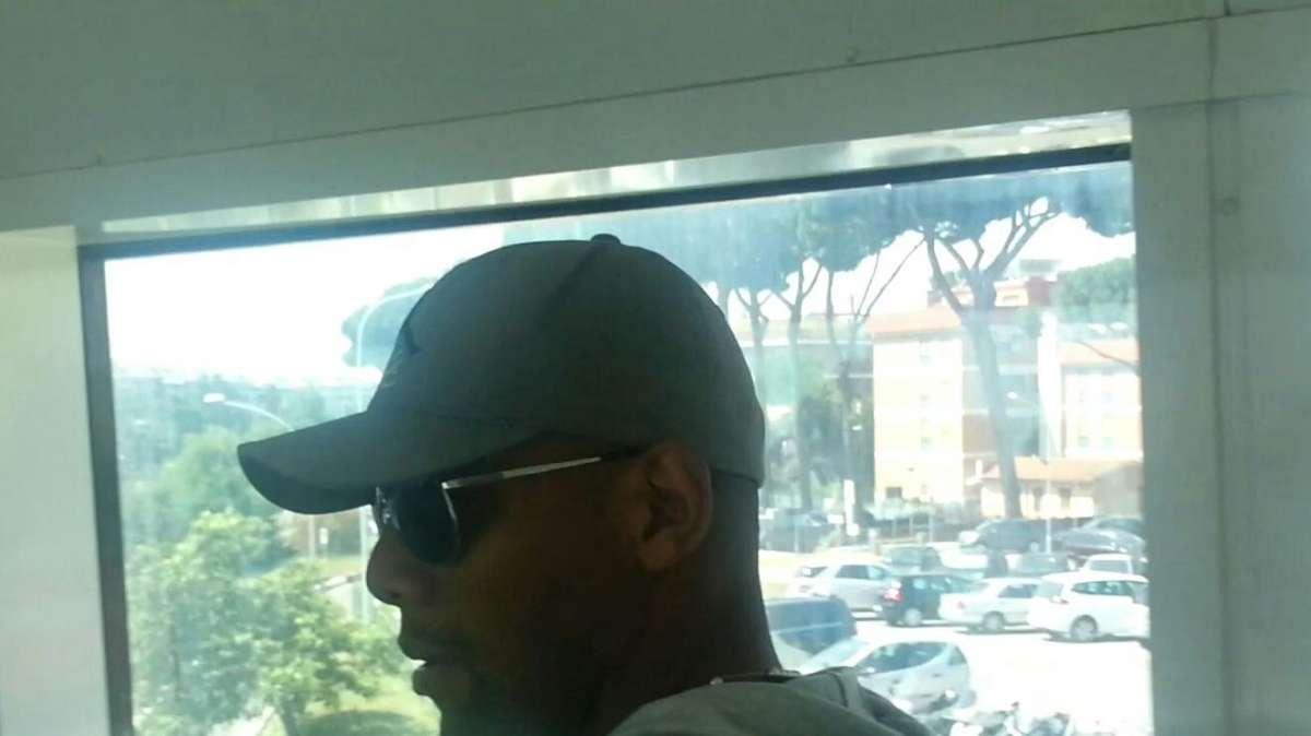 Maicon al Policlinico Gemelli per le visite mediche. FOTO!