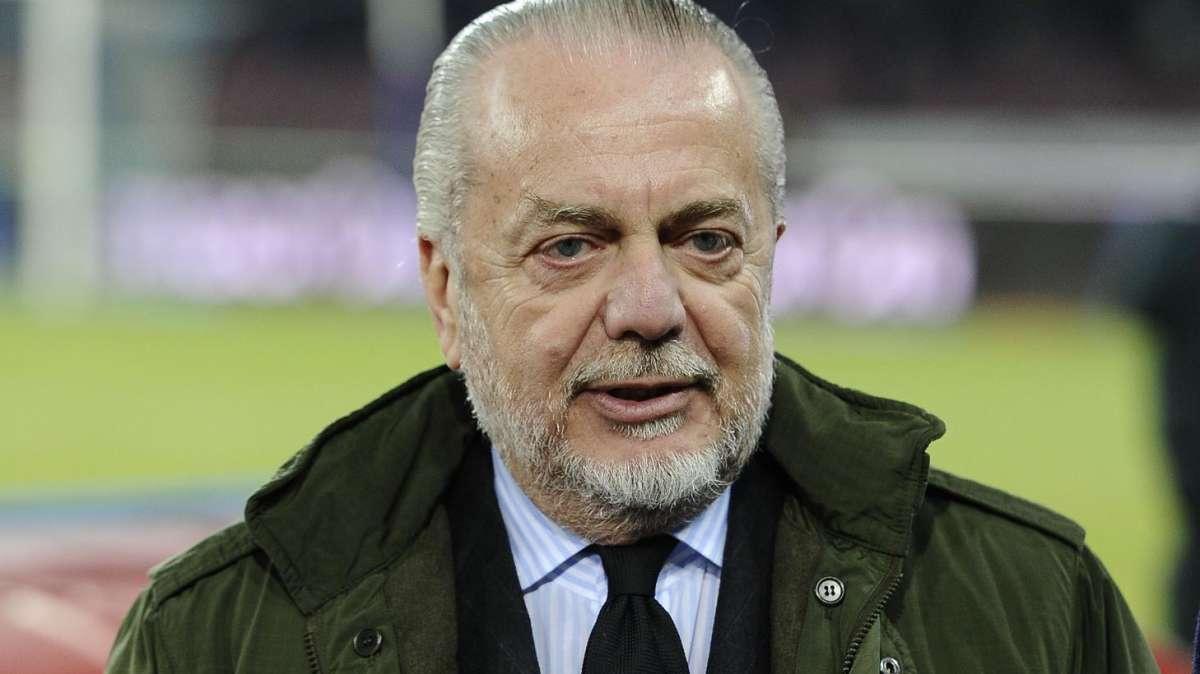 Napoli, De Laurentiis: "Un pernacchio verso i romanisti? Un fraintendimento"