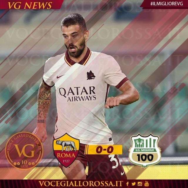 #IlMiglioreVG - Spinazzola è il man of the match di Roma-Sassuolo 0-0. GRAFICA! 
