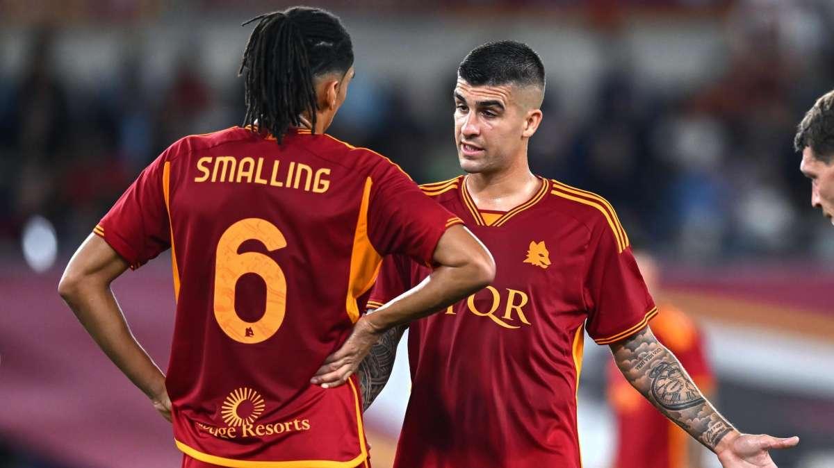La Roma stringe i denti sotto gli occhi di uno Smalling seduto in tribuna