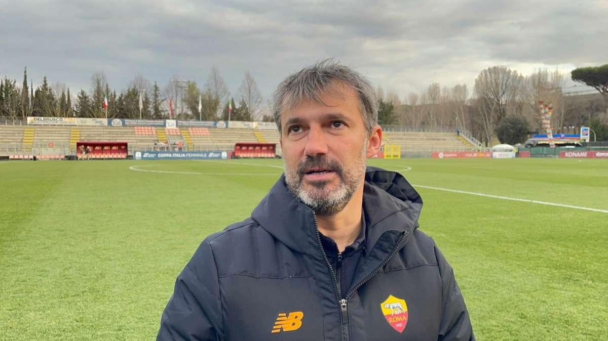 Roma Femminile, Spugna: "Sarà una partita difficile con la Sampdoria, loro avevano meno giocatrici in Nazionale"
