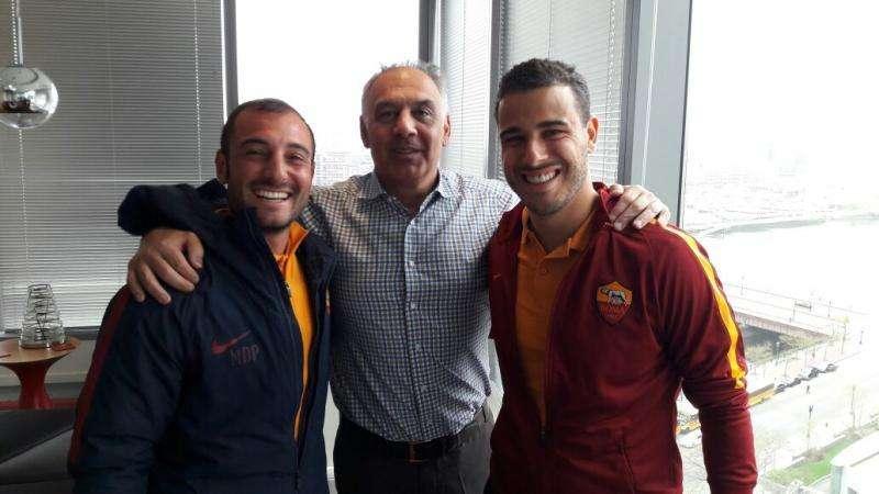 Twitter, Pallotta in visita presso l'AS Roma USA Academy. FOTO!