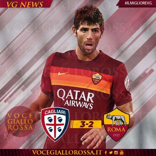 #IlMiglioreVG - Fazio è il man of the match di Cagliari-Roma 3-2. GRAFICA!