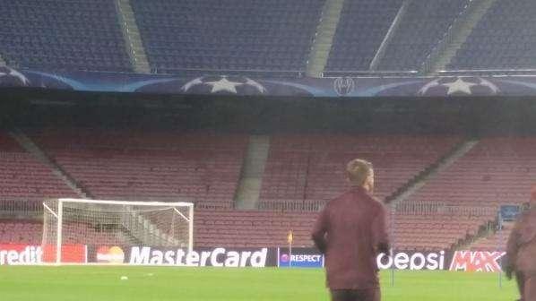 CAMP NOU - Rifinitura in vista del Barcellona. De Rossi e Iturbe con il gruppo. FOTO! VIDEO!
