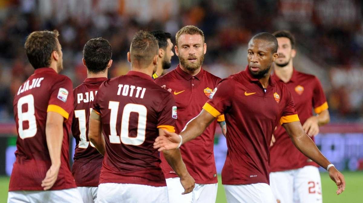 LA VOCE DELLA SERA - Trigoria, seduta blindata. Garcia: "Vogliamo regalare felicità ai tifosi". Pallotta: "Obiettivo scudetto". Out Castan e Maicon
