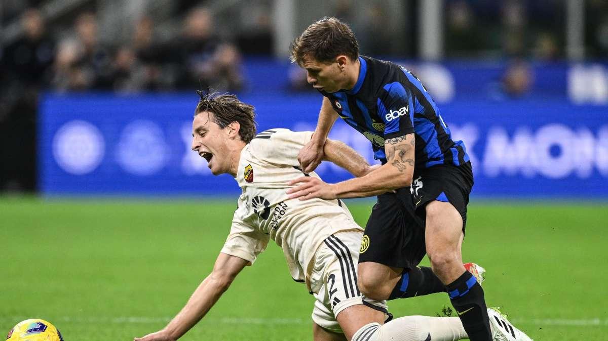 Inter-Roma 1-0 - Ai nerazzurri basta un gol di Thuram. I giallorossi frenano dopo 5 vittorie consecutive