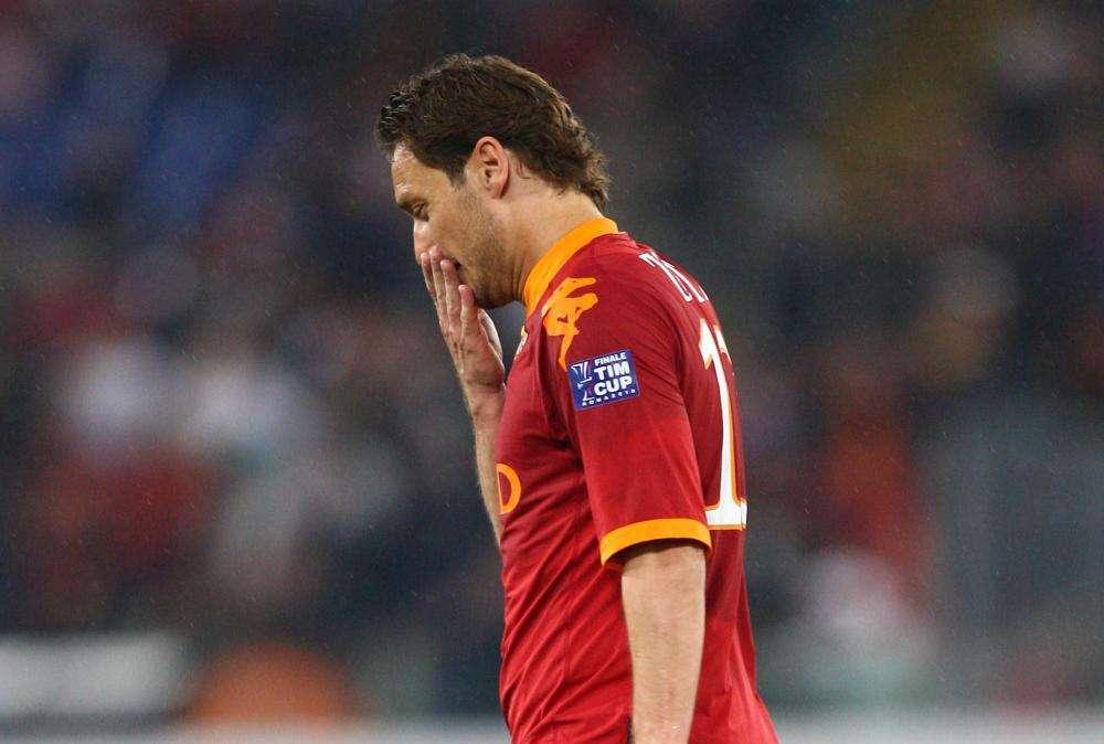 Respinto il ricorso di Totti per la squalifica in Coppa Italia