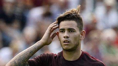 Twitter AS Roma: "Complimenti a Sanabria per la tripletta"