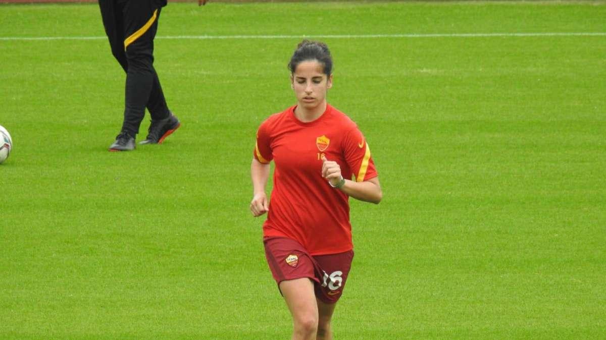 Roma Femminile, Ciccotti non convocata ma in campo nel riscaldamento per un allenamento individuale