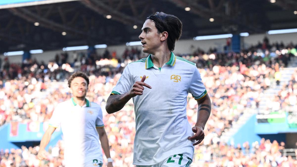 Sassuolo-Roma 0-1 - Un gol di Dybala riporta i giallorossi in vetta al campionato