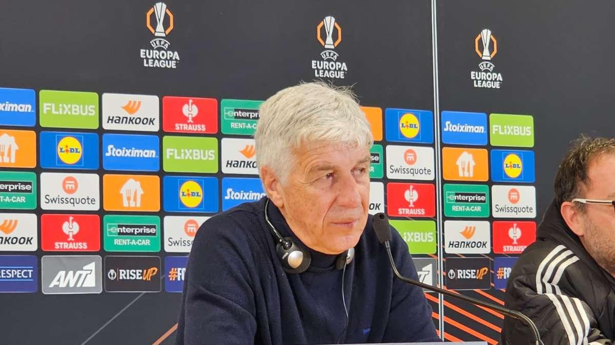 Conferenza stampa - Gasperini: "Cercheremo di fare risultato, ma non è una gara da vincere a ogni costo. Il Panathinaikos è una buona squadra che in Europa ha fatto un ottimo percorso"
