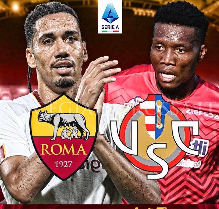 Roma-Cremonese, la copertina del match. GRAFICA! 