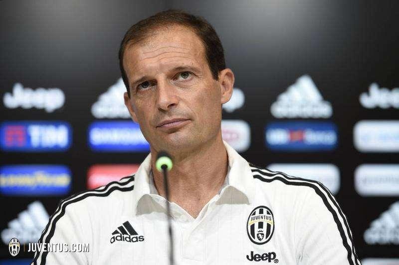 VINOVO - Allegri: "Spalletti ha cambiato mentalità alla Roma. Pjanic? Gioca. Dybala o Mandzukic con Higuain. Ipotesi difesa a 3"