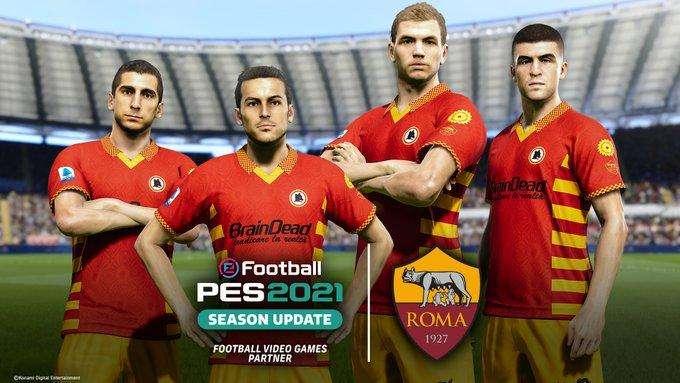 Al via la KONAMI’s eFootball. League 2020/21: la Roma affronterà subito il Barcellona 