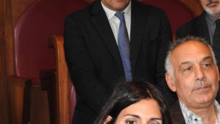 CAMPIDOGLIO - Pallotta: "Amo questa città, possiamo giocarcela con tutti". Raggi: "Con lo stadio 800 milioni di euro di investimenti". FOTO! VIDEO!