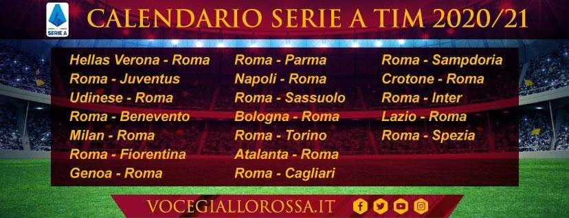 Calendario Serie A 2020/21 - Esordio contro l'Hellas Verona. Roma-Juventus alla seconda, il derby alla penultima giornata. GRAFICA! VIDEO!