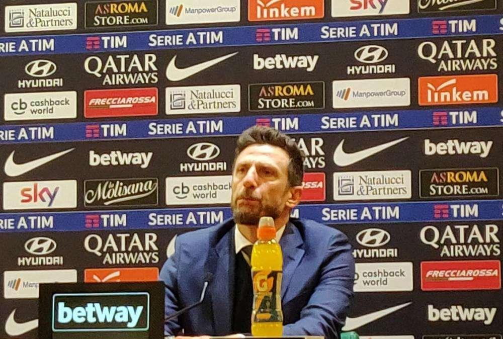 Di Francesco: "Il 4-3-3 mi piace, dà maggiore equilibrio nelle aggressioni". VIDEO!