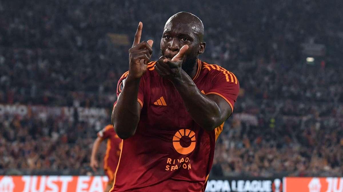 Roma-Slavia Praga 2-0 - Decidono Bove e Lukaku, a segno nei primi 17'. Giallorossi a punteggio pieno