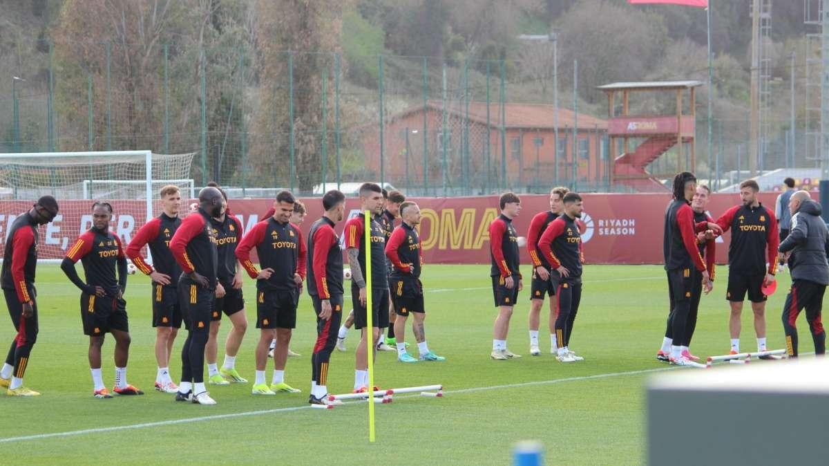 MONZELLO - Roma in campo per la rifinitura. VIDEO!