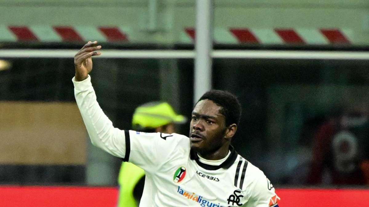 Spezia, Gyasi: "Meno parole e più fatti. I miei compagni già sanno quello che devono fare"