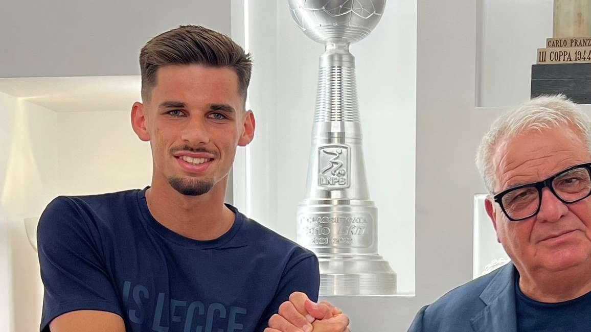 Lecce, rottura del legamento per Marchwinski