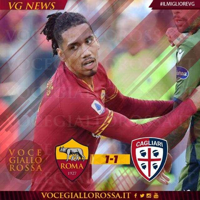 #IlMiglioreVG - Smalling è il man of the match di Roma-Cagliari 1-1. GRAFICA!