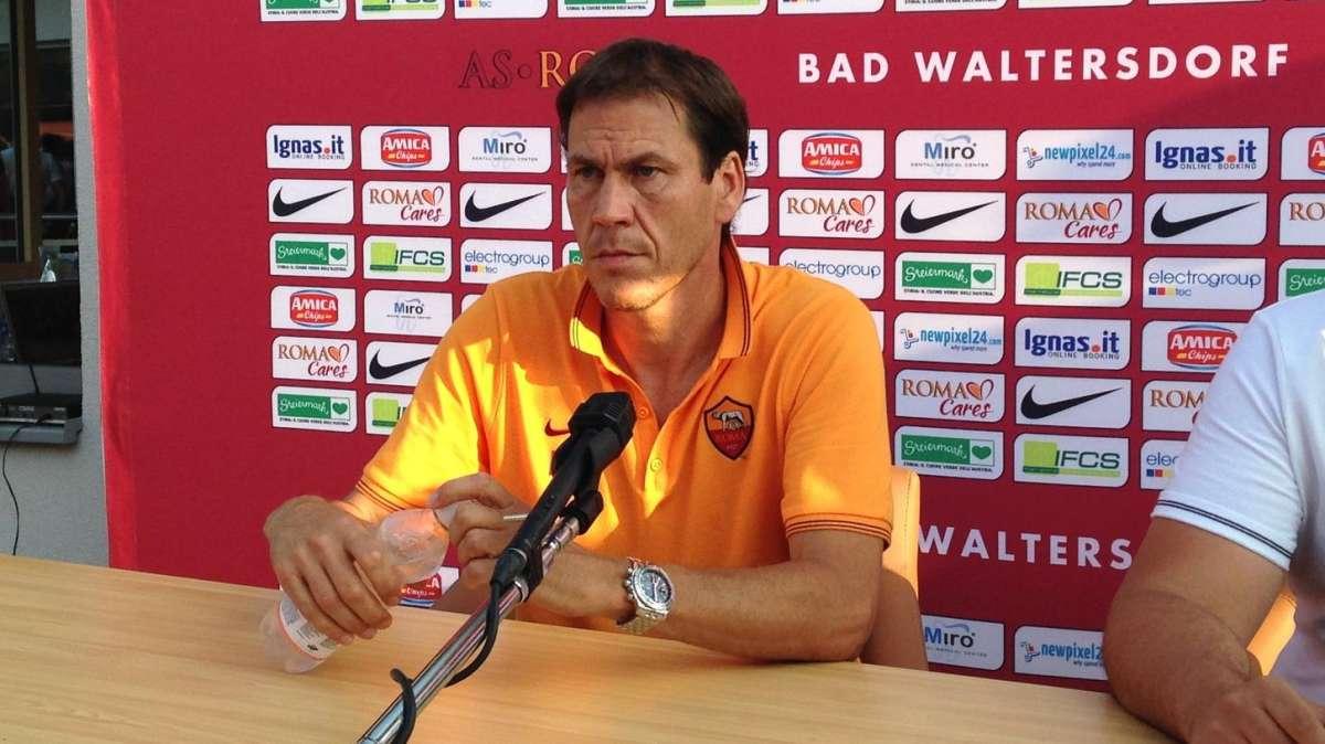 BAD WALTERSDORF - Garcia: "Oggi giocato seriamente. Totti un fuoriclasse. Benatia? Ha 4 anni di contratto". FOTO! VIDEO!