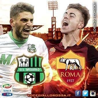 Sassuolo-Roma - La copertina