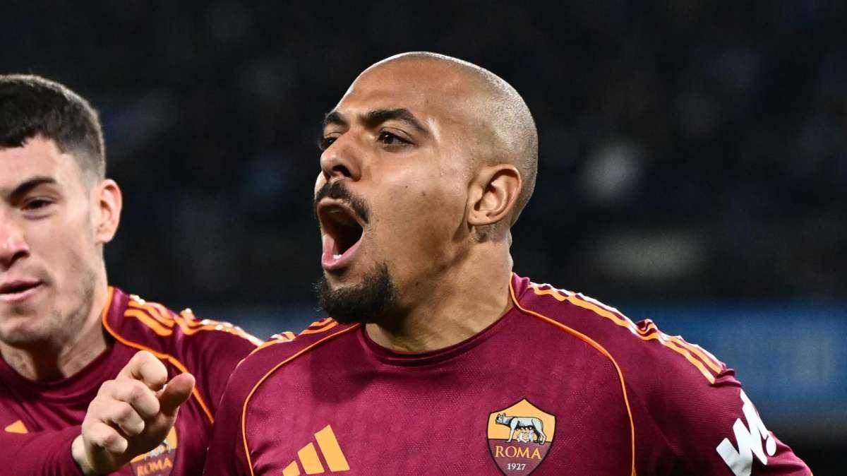 Napoli-Roma 2-2- La gara sui social: "Malen è l'uomo che non devi togliere mai"