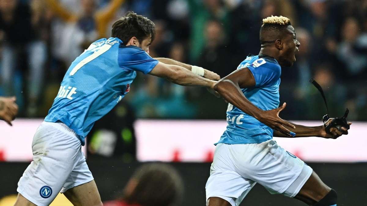 Udinese-Napoli 1-1 - Campani campioni d'Italia grazie al gol di Osimhen - HIGHLIGHTS!