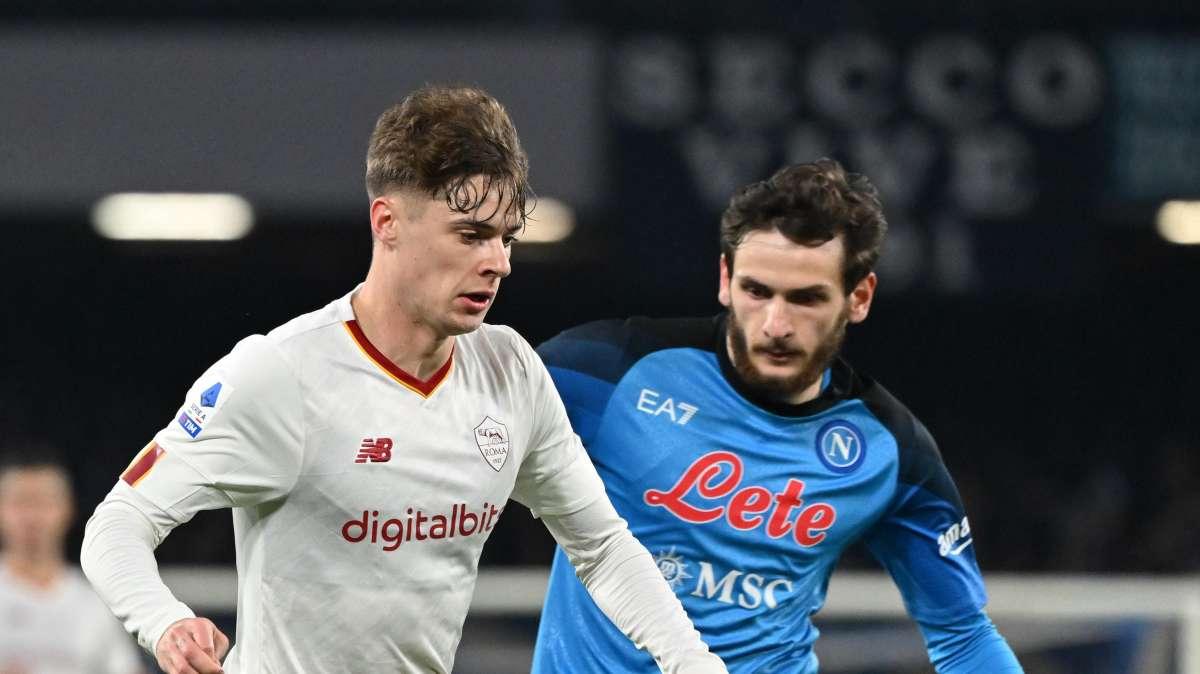 Zalewski: "Le 50 partite con la maglia della Roma sono un traguardo molto importante. È la squadra del mio cuore"