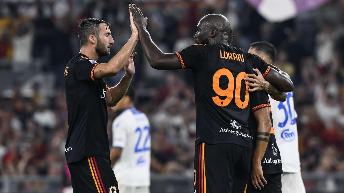 Roma-Frosinone 2-0 - Scacco Matto - Dybala e Pellegrini più vicini a Lukaku, giallorossi in controllo del match