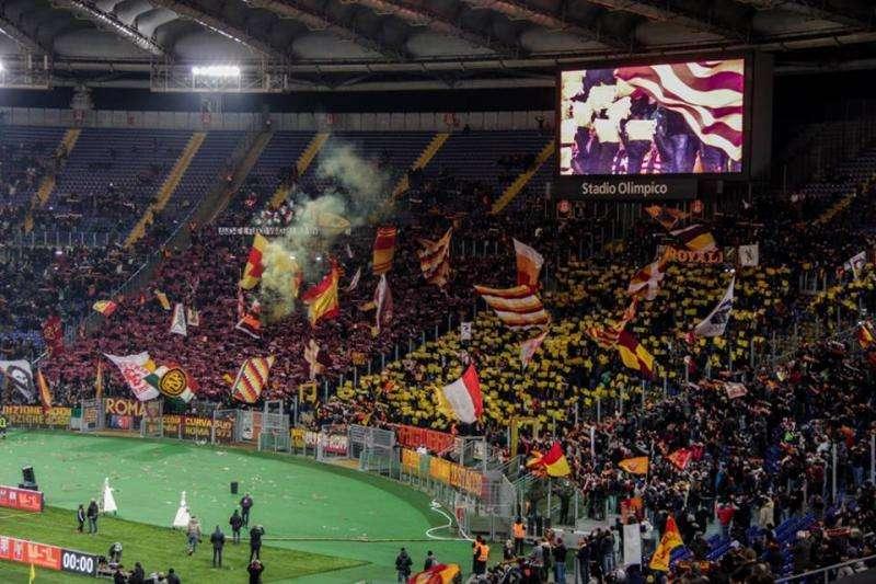 La coreografia della Sud. FOTO!