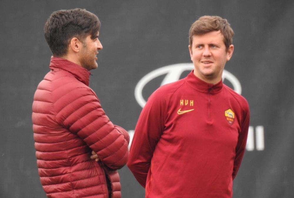 TRIGORIA - Sala video, riscaldamento e torello. Diawara in gruppo, individuale per Pellegrini e Pastore. FOTO!