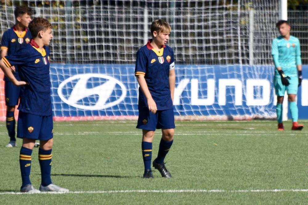 Under 15 - Cristian Totti con la fascia da Capitano. FOTO!