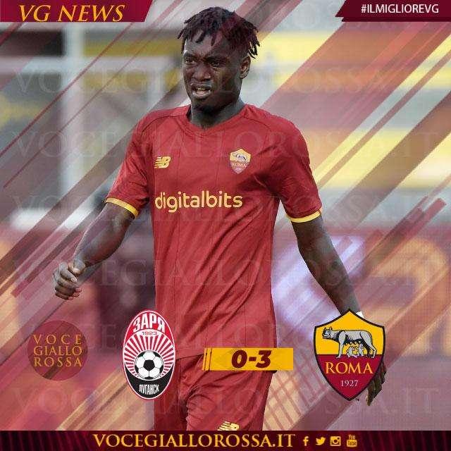 #IlMiglioreVG - Ebrima Darboe è il man of the match di Zorya Luhansk-Roma 0-3. GRAFICA!
