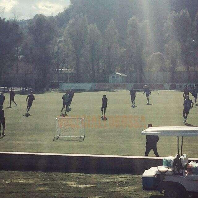 TRIGORIA - Fine allenamento. Defaticante in palestra per chi ha giocato col Verona. Differenziato per Iturbe