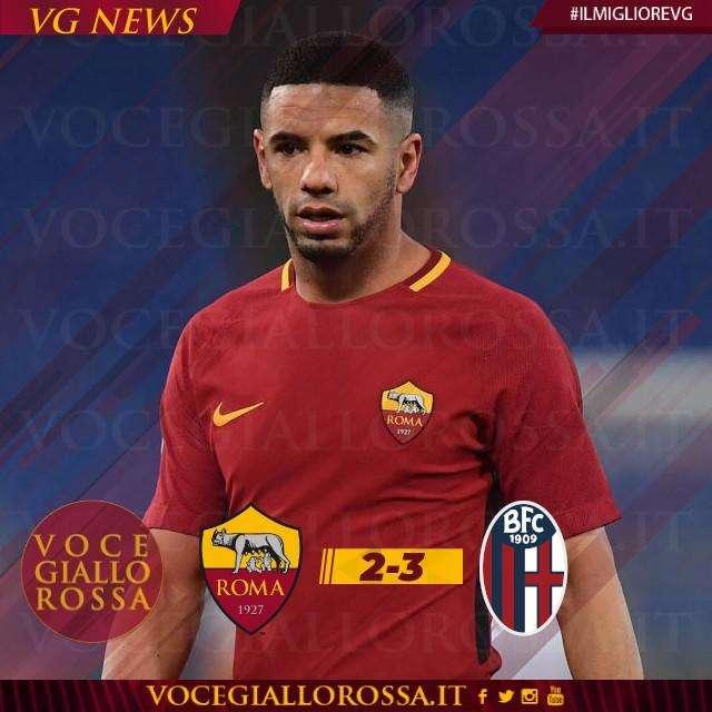 #IlMiglioreVG - Bruno Peres è il man of the match di Roma-Bologna 2-3. GRAFICA!