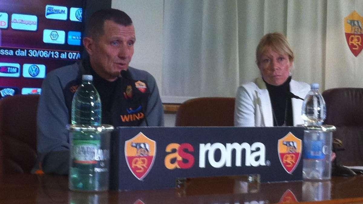 Andreazzoli: "Dobbiamo continuare sui presupposti della scorsa settimana. Lo sceicco? Non ci riguarda". FOTO! AUDIO!