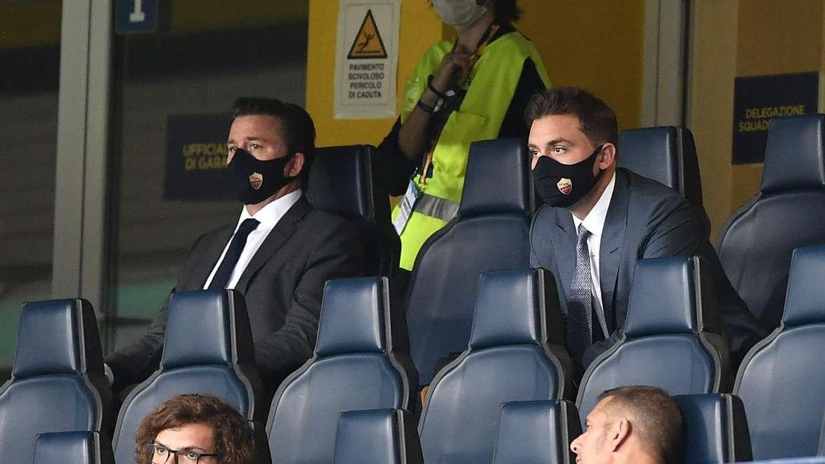 Dan e Ryan Friedkin al Bentegodi assistono al pareggio della Roma contro l'Hellas Verona. FOTO!