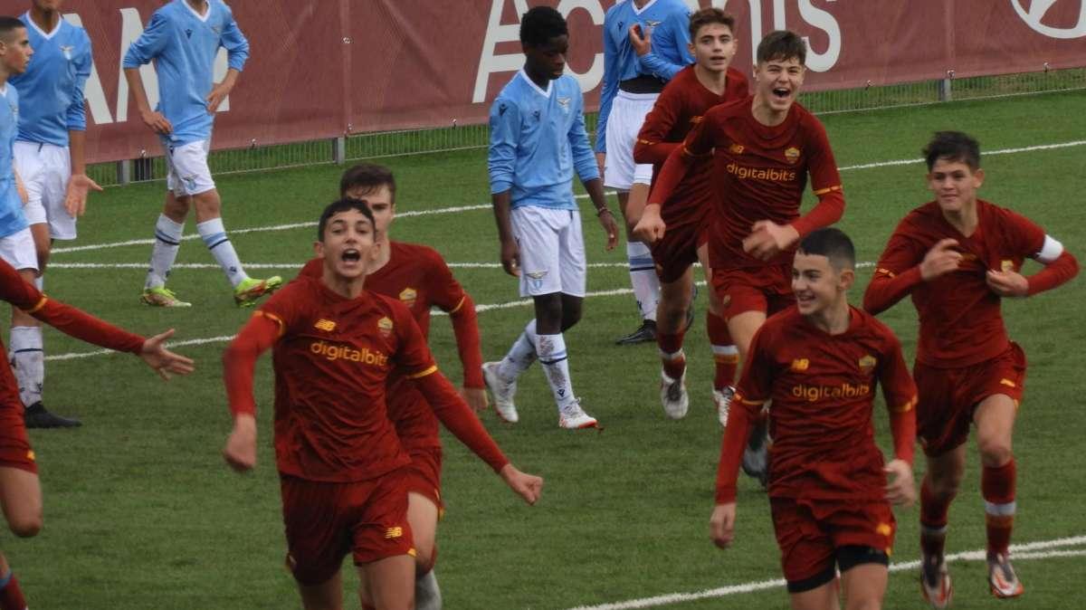 U14 PAGELLE ROMA-LAZIO 2-2 - Mariani provvidenziale