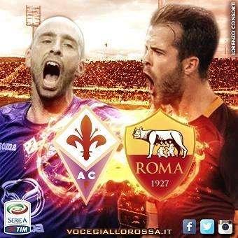 Fiorentina-Roma 1-2 - La gara sui social