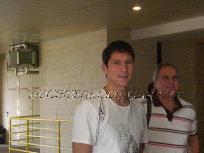 Guillermo Burdisso al Gemelli per le visite mediche.  FOTO!