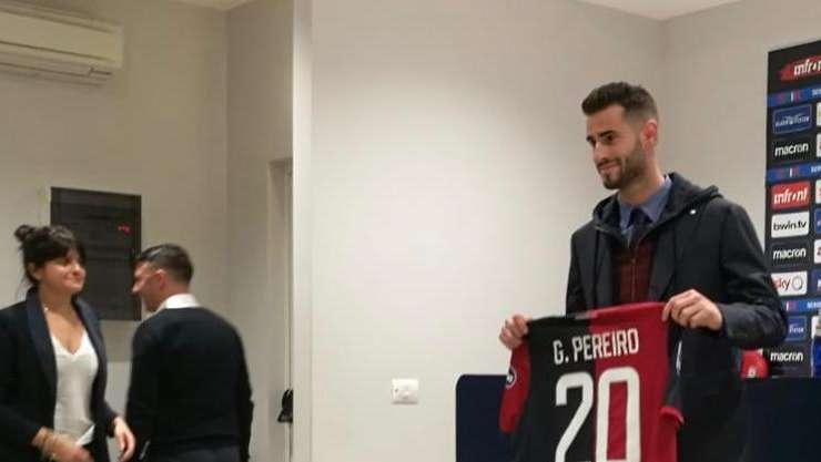 Il filo di Cagliari-Roma: Gaston Pereiro